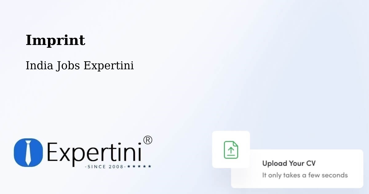 Imprint – Palmaner - India Jobs Expertini